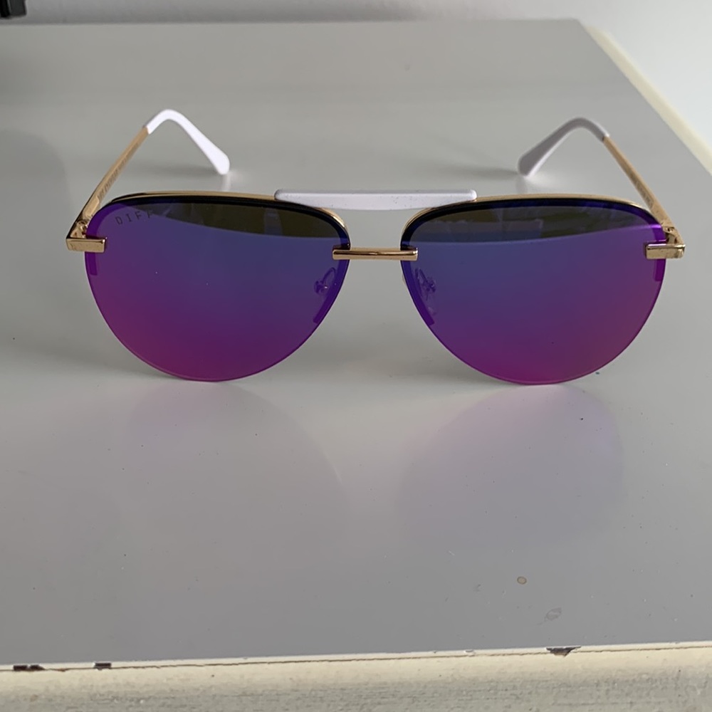 Aviator Sunglasses by Diff new in box